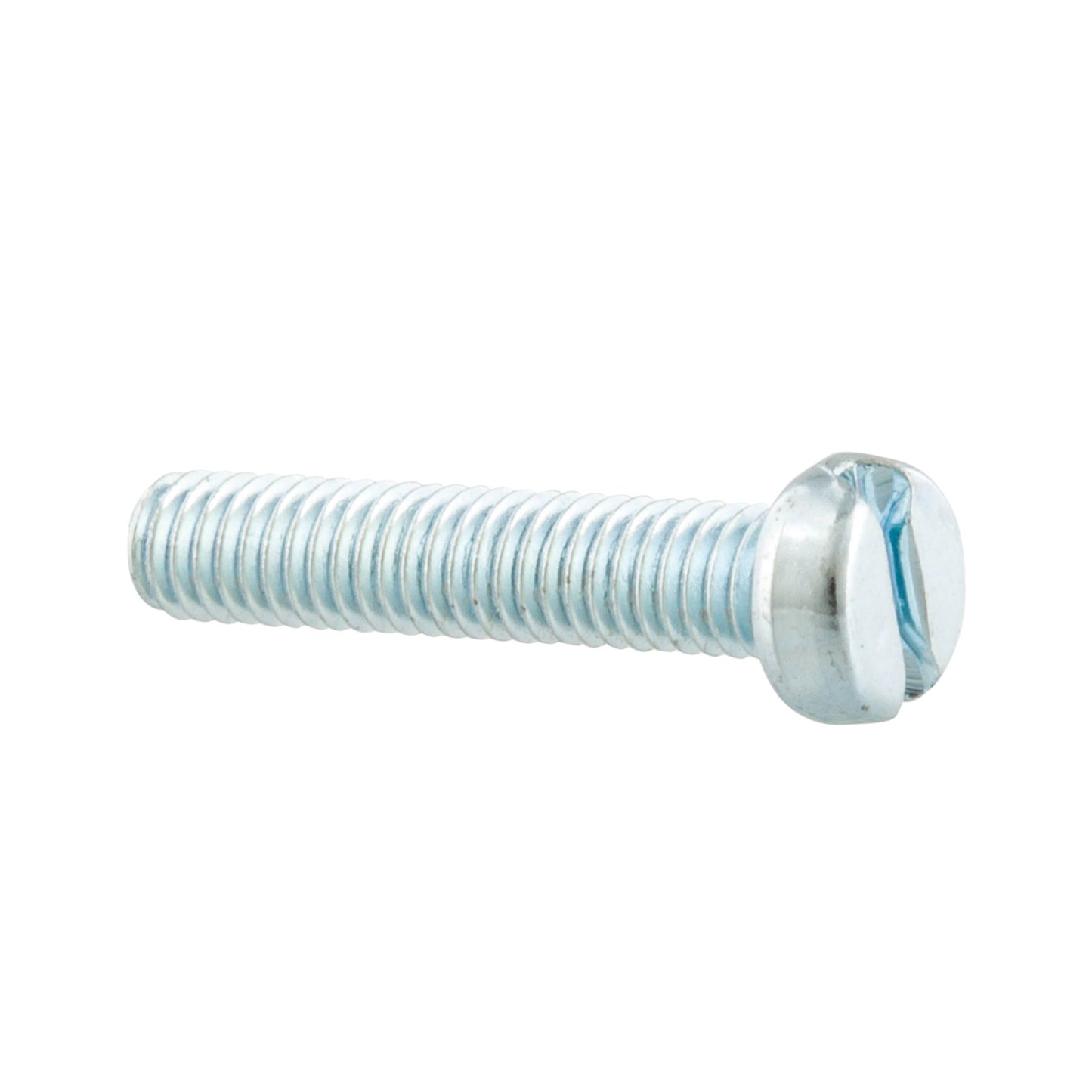 Metal screw, galvanized, cylinder head, DIN84A, M4 x 20 mm, bag of 10 pieces