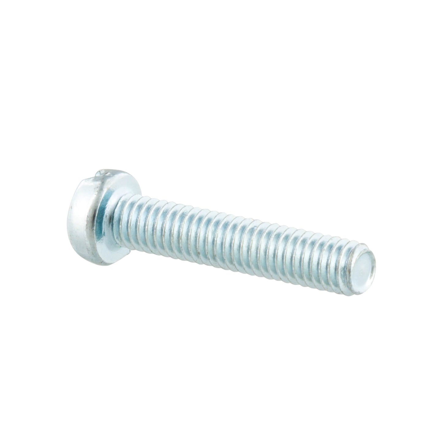Metal screw, galvanized, cylinder head, DIN84A, M4 x 20 mm, bag of 10 pieces