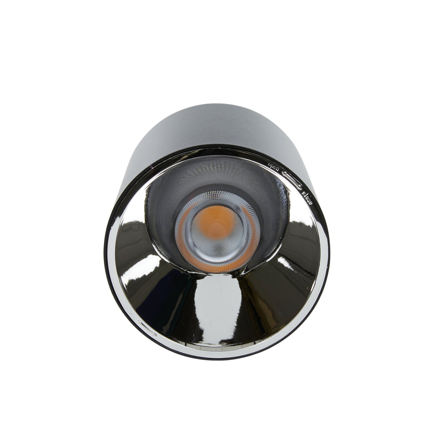 Adurolight® Premium Quality Line LED ceiling lamp, Mark, black, 20 W, 4000 K, non flicker