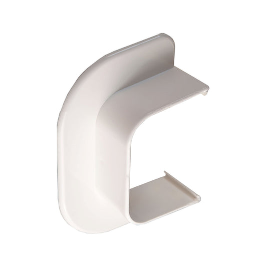 Canalit end piece for duct trunking, for ceiling and wall, PVC, 90 x 65 mm, white