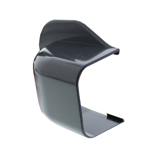 Canalit wall cover cap for duct trunking, PVC, 90 x 65 mm, anthracite