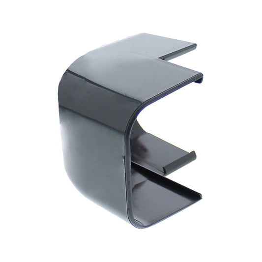 Canalit external corner for duct trunking, PVC, 90 x 65 mm, anthracite