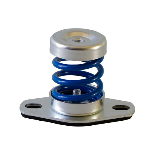 Canalit vibration isolator with spring foot, h = 70 mm, M8, 39 - 75 kg, pack of 2 pieces