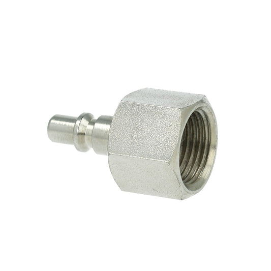 Plug-in nipple for quick coupling, female thread, galvanized steel, ½"