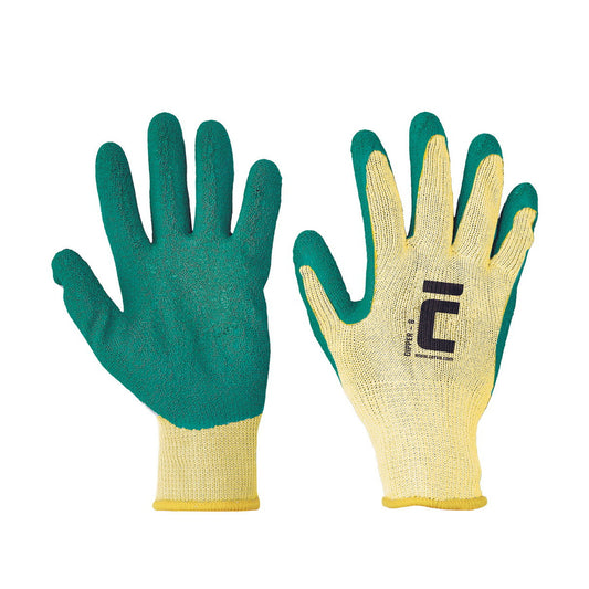 Dipper HS work gloves, green/yellow, size 11