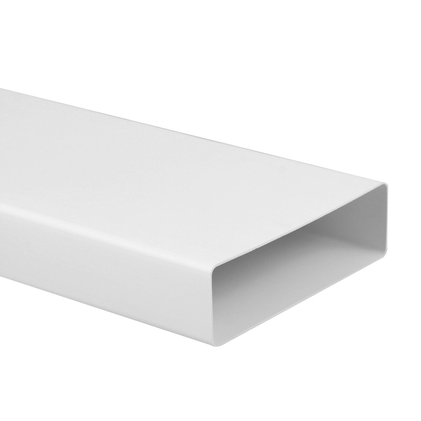 Nedco ventilation duct for kitchen ventilation, PVC, 2x spigot, 204 x 60 mm, l = 1000 mm