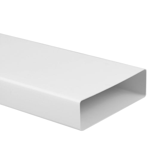 Nedco ventilation duct for kitchen ventilation, PVC, 2x spigot, 204 x 60 mm, l = 1000 mm