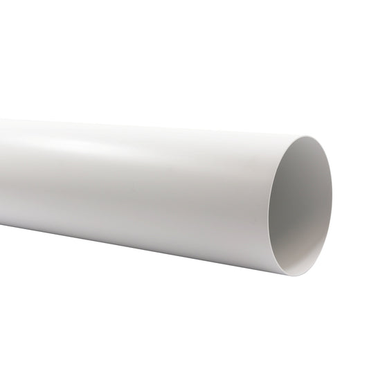 Nedco ventilation duct for kitchen ventilation, PVC, 2x spigot, Ø 150 mm, l = 1000 mm