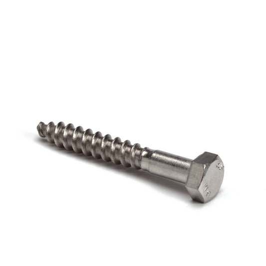 hexagon head wood screw, electrolytically galvanized, DIN 571, 8 x 40 mm