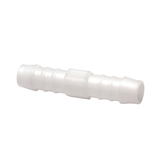 Normaplast hose connector, 2x hose barb, 10 mm