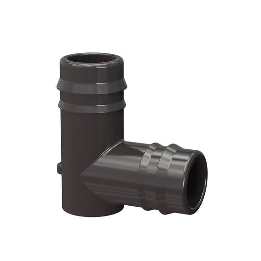 Elbow 90°, PP, 2x hose barb, 16 mm