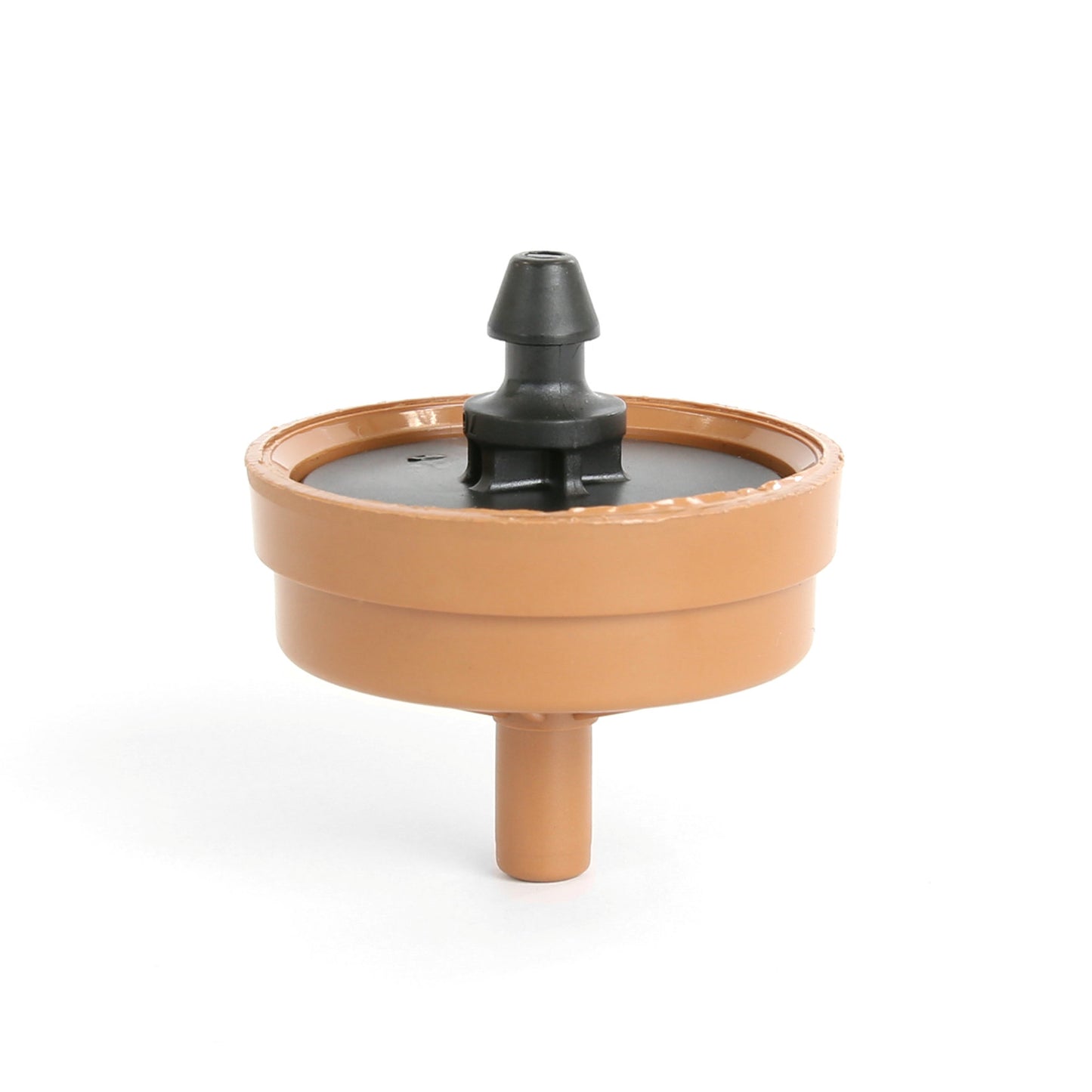 Netafim CNL pressure-regulating, sealing plug-in dripper, cap. 4 l/h at 0.8 - 3.5 bar