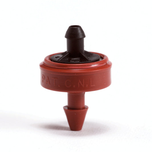 Netafim PCJ pressure-regulating, sealing plug-in dripper, cap. 4 l/h at 0.5 - 4.0 bar