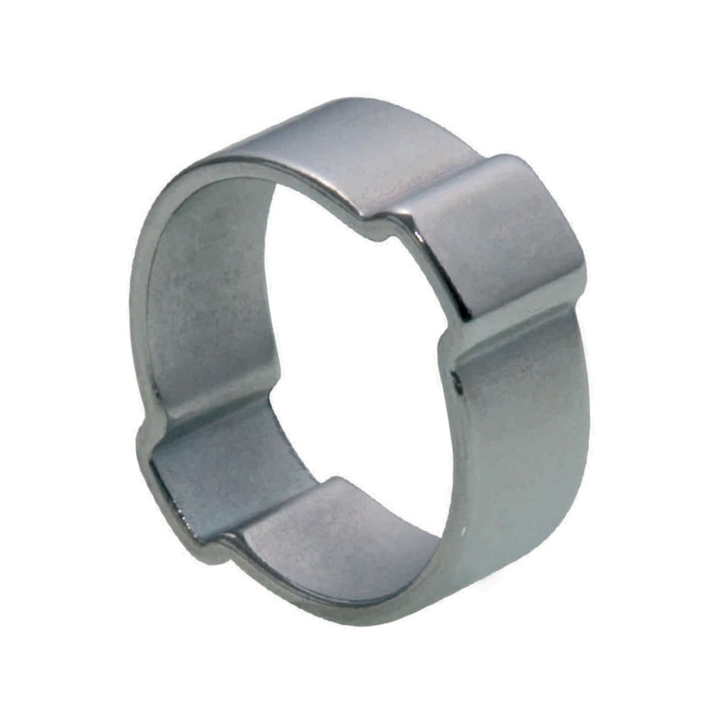 Mikalor double ear O clips, galvanized, 14 - 17 mm