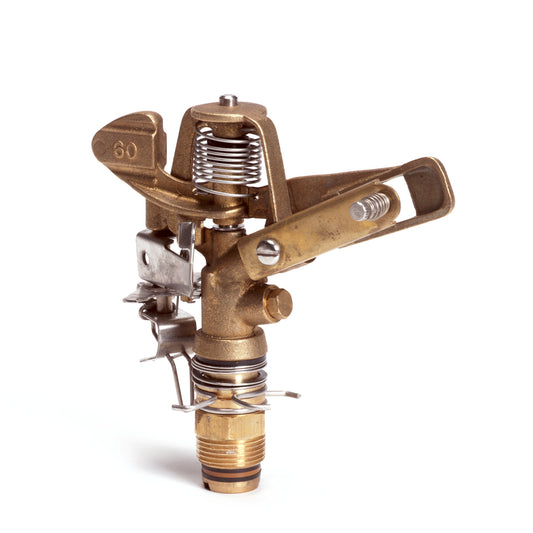 Vyr round- / sector sprinkler, type 60, ¾" male thread, incl. blind plug and 1 sprinkler 4.4 mm