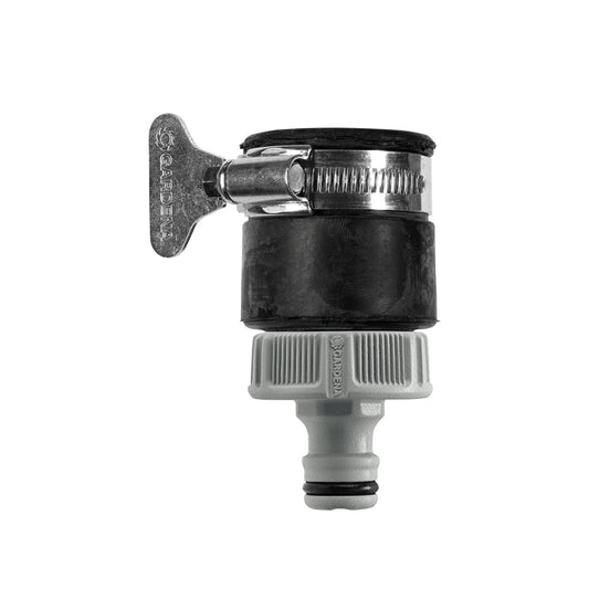 Gardena round tap connector for threadless tap, 15 - 20 mm