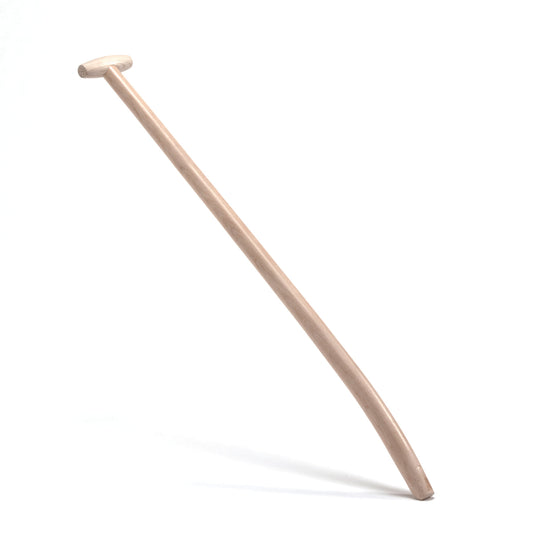 Talen Tools shovel handle, half curved, waxed ash wood, l = 110 cm