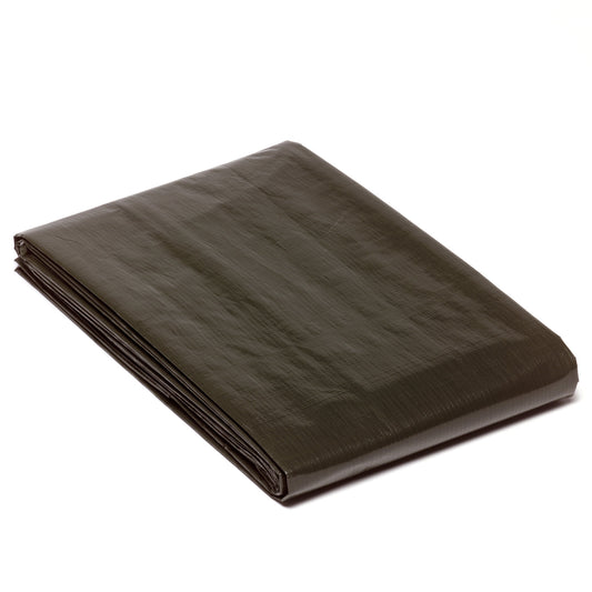 Tarpaulin standard, PE, 150 gr, olivegreen, 4 x 5 m
