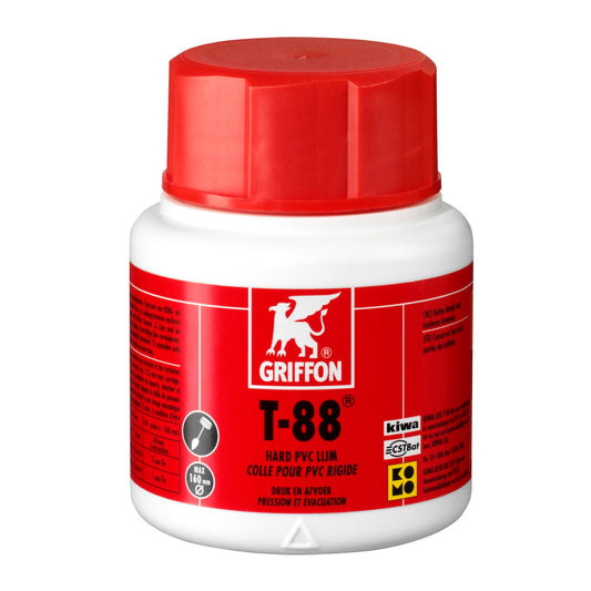 Griffon rigid PVC adhesive, T-88, bottle 100 ml