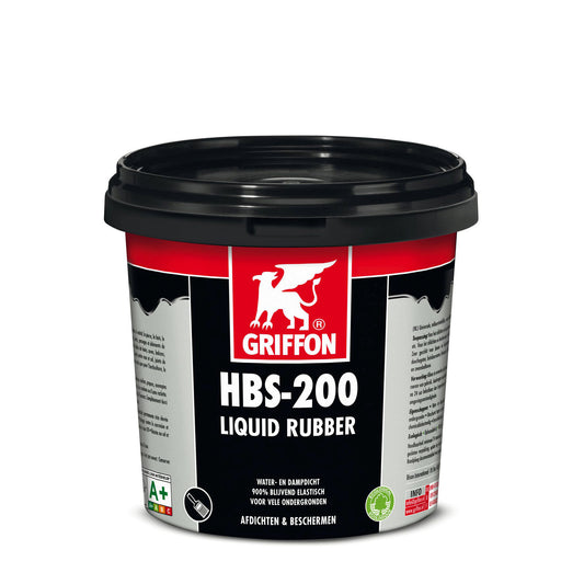 Griffon HBS-200 liquid rubber, HBS-200, 1 liter jar