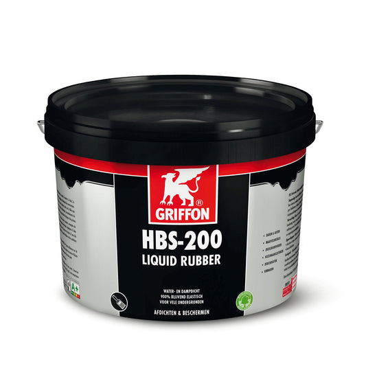 Griffon HBS-200 liquid rubber, HBS-201, 5 liter bucket