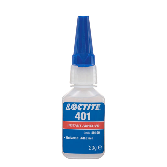 Loctite 401 Ca Adhesive, universal instant glue, 20 gram bottle